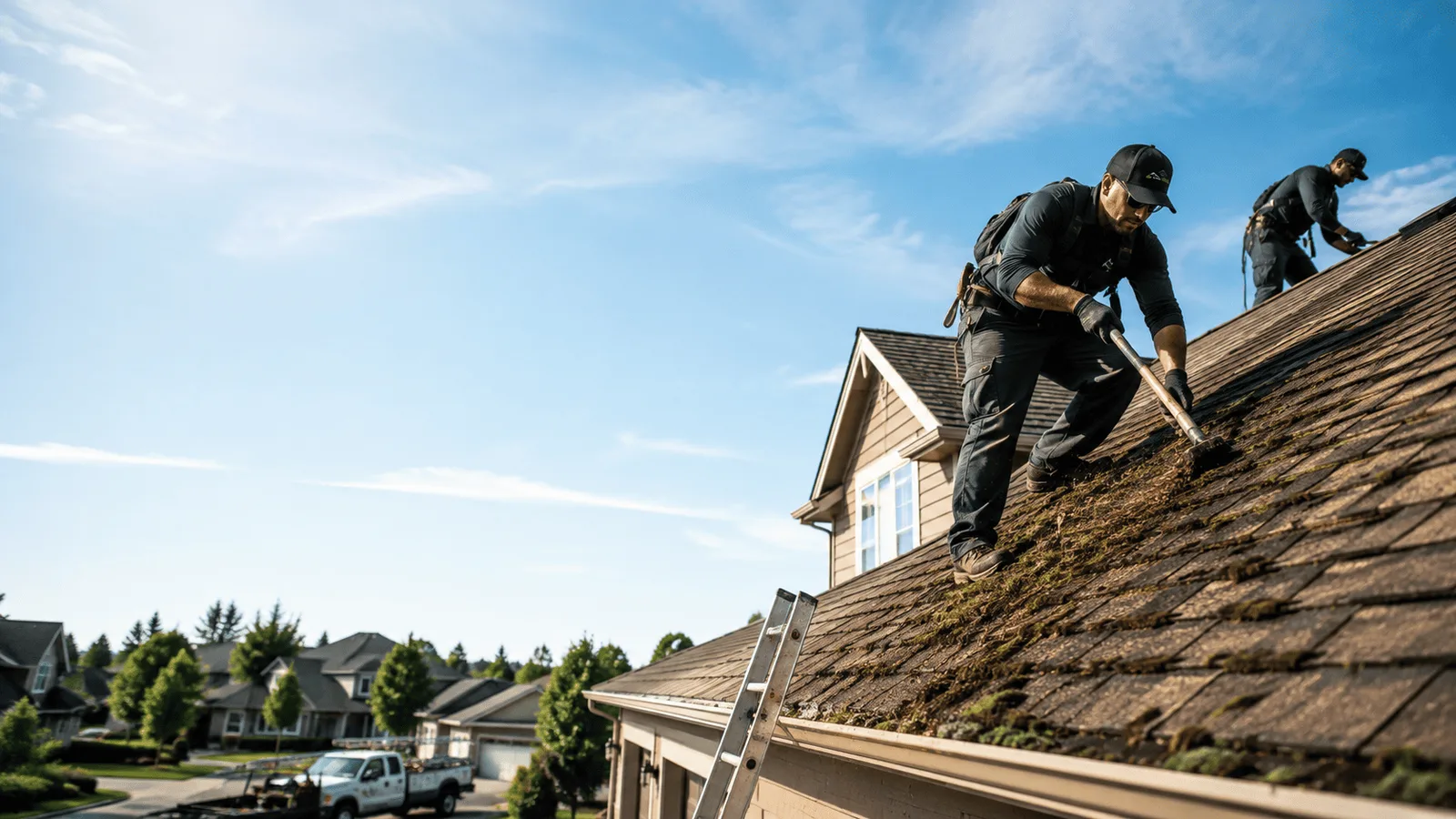 Roof Moss Removal in Grenada, MS near me